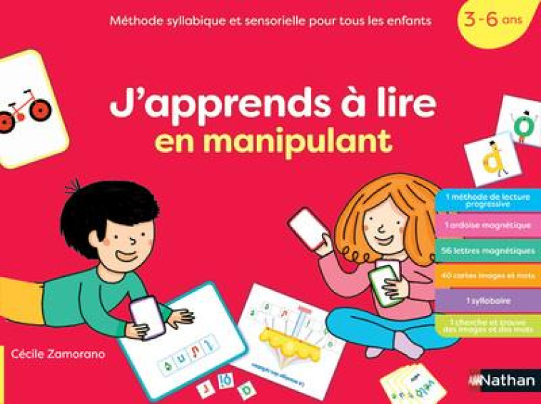 J-APPRENDS A LIRE EN MANIPULANT 3-6 ANS - ZAMORANO/PEPILLO - CLE INTERNAT