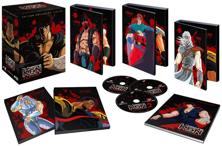 KEN LE SURVIVANT INTEGRALE 26 DVD COLLECTOR + ARTBOOK -  Tetsuo Hara - MEIAN