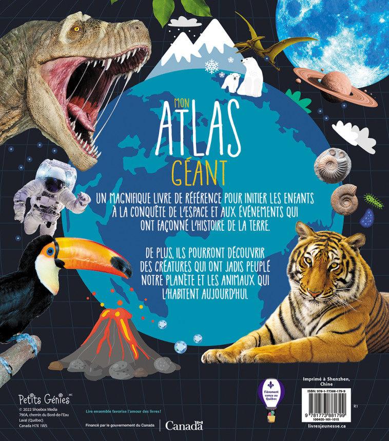 MON ATLAS GEANT - COLLECTIF - PETITS GENIES