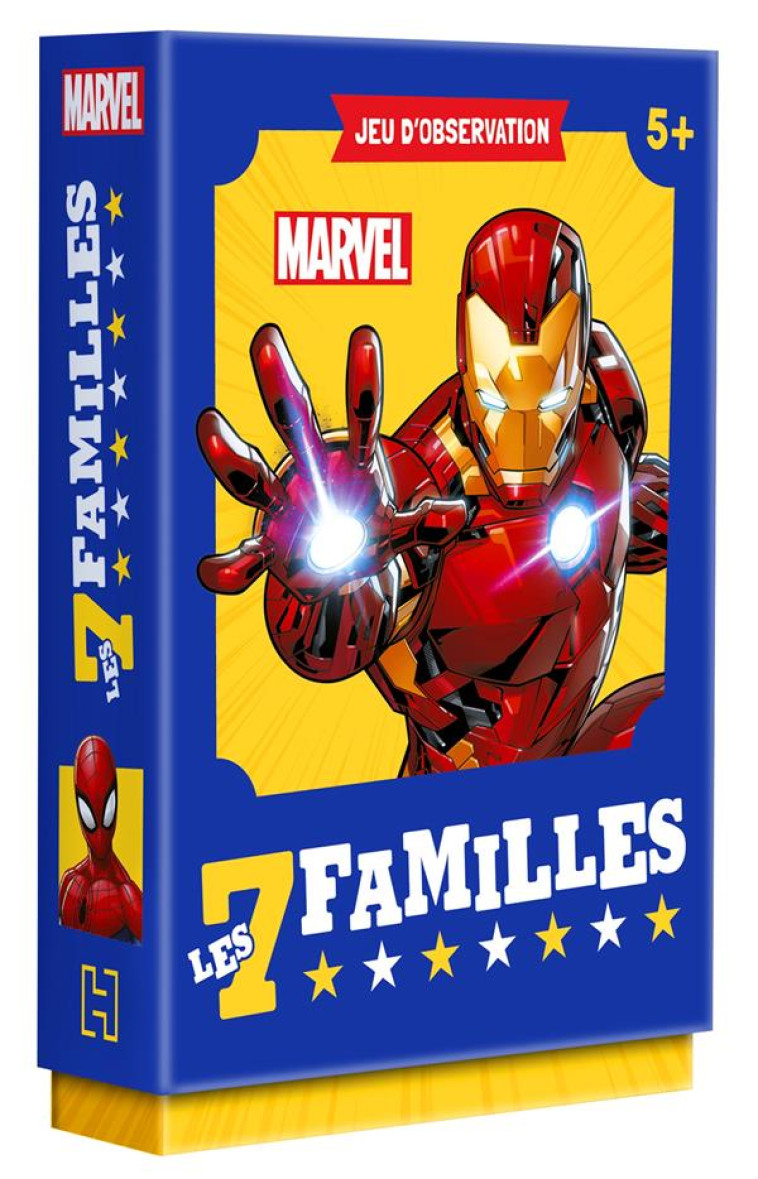 MARVEL - JEUX DE CARTES - 7 FAMILLES - XXX - NC