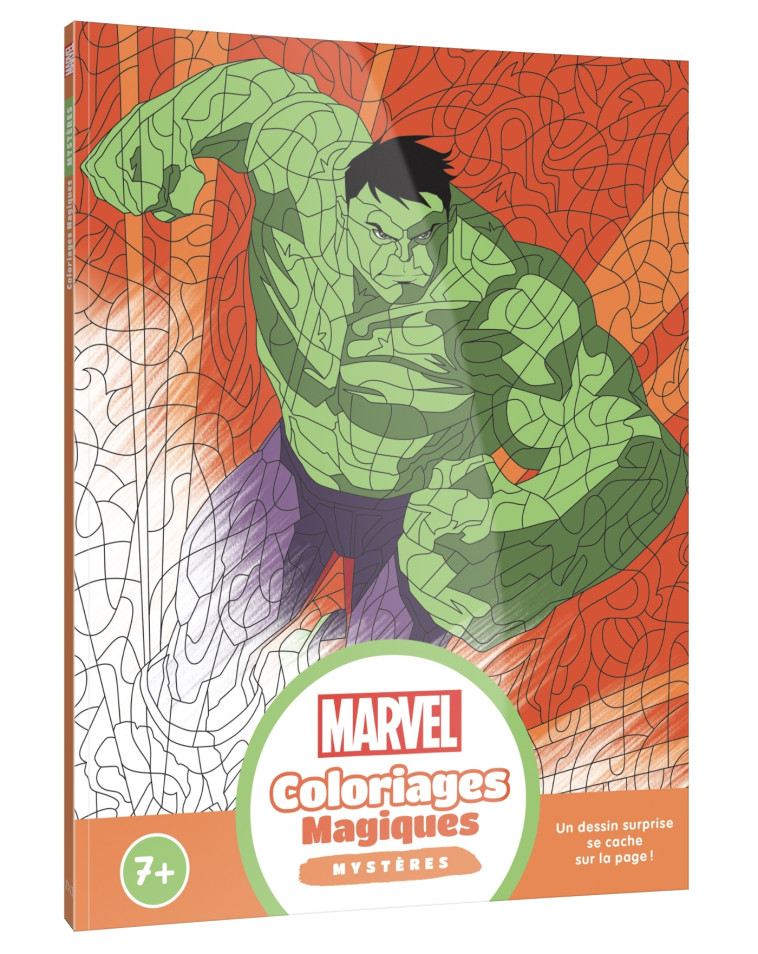 MARVEL - COLORIAGES MAGIQUES - MYSTERES - XXX - DISNEY HACHETTE