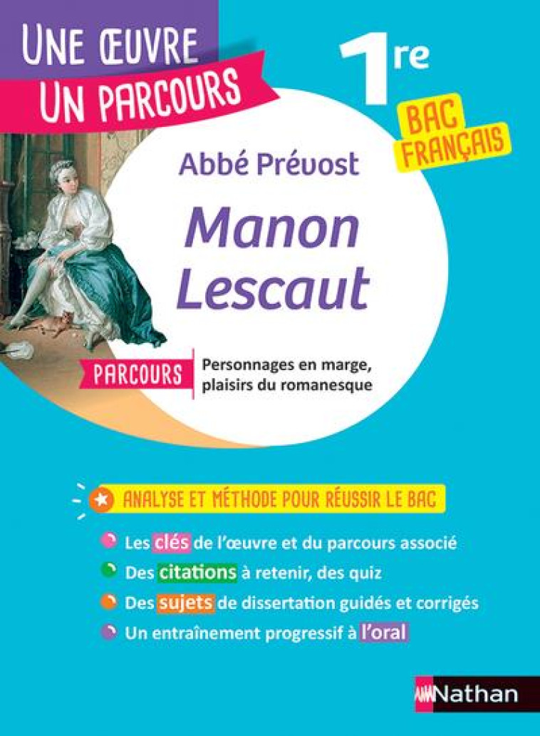 MANON LESCAUT DE L-ABBE PREVOST - DUMAITRE MARIE HELENE - CLE INTERNAT