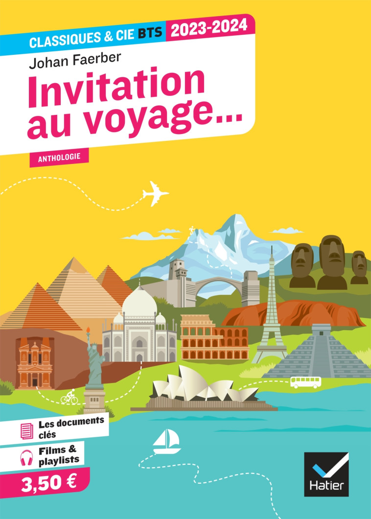 INVITATION AU VOYAGE... BTS 2023-2024 - FAERBER JOHAN - HATIER