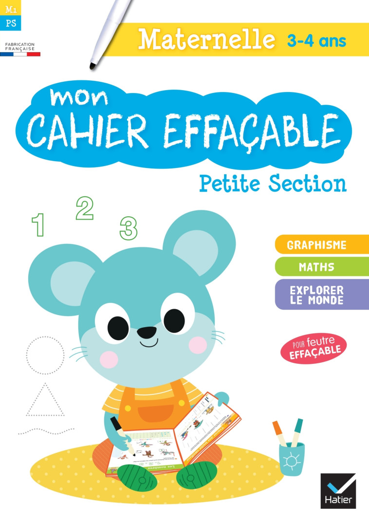 MON CAHIER EFFACABLE PETITE SECTION - COHEN/ROULLIER - HATIER