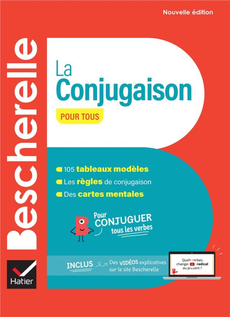 BESCHERELLE LA CONJUGAISON POUR TOUS ED 2024 - COLLECTIF - HATIER SCOLAIRE