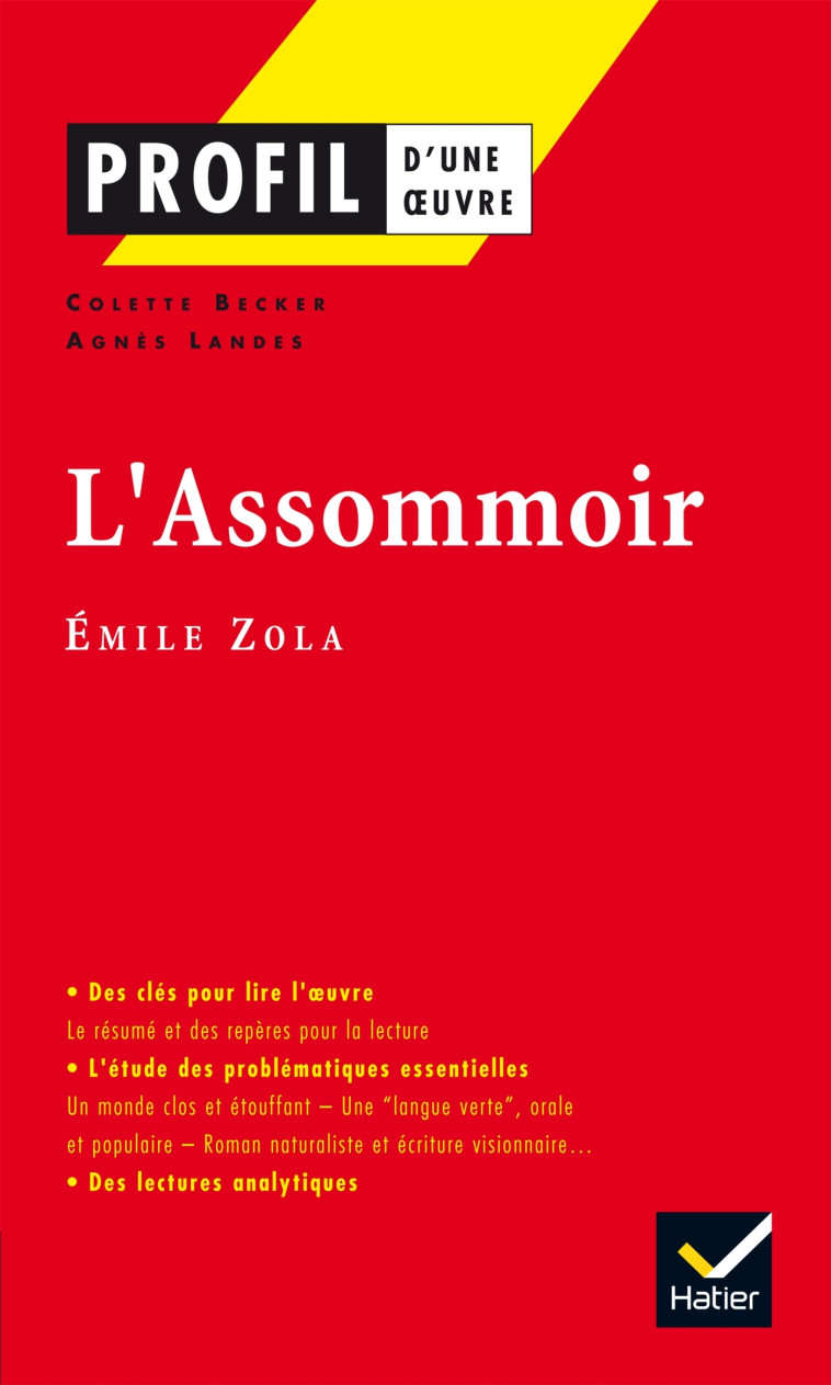 L-ASSOMMOIR - BECKER COLETTE - HATIER