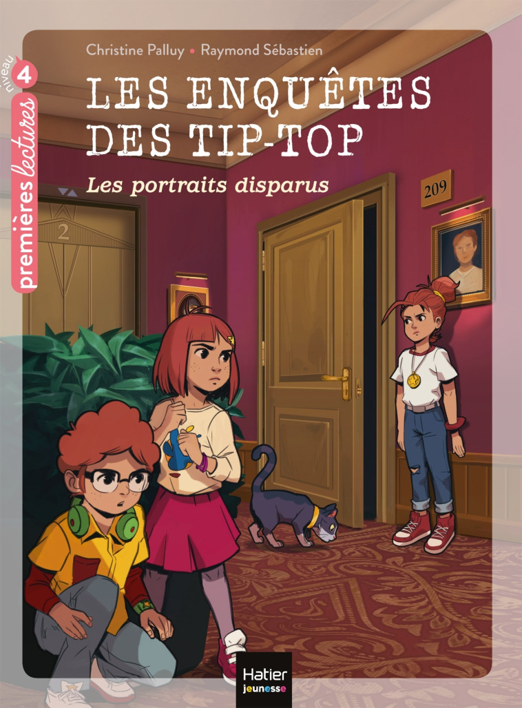 LES ENQUETES DES TIP TOP T07 LES PORTRAITS DISPARUS CE1 - PALLUY/SEBASTIEN - HATIER JEUNESSE