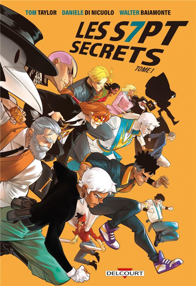 LES SEPT SECRETS T01 - TAYLOR/DI NICUOLO - DELCOURT