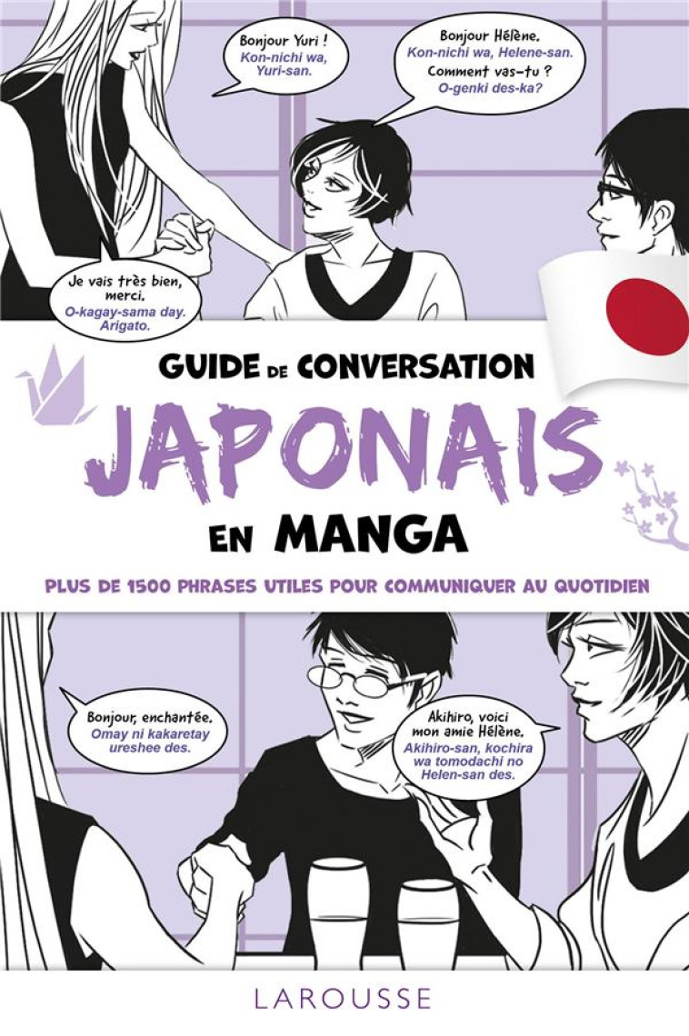 GUIDE DE CONVERSATION JAPONAIS EN MANGA - XXX - LAROUSSE