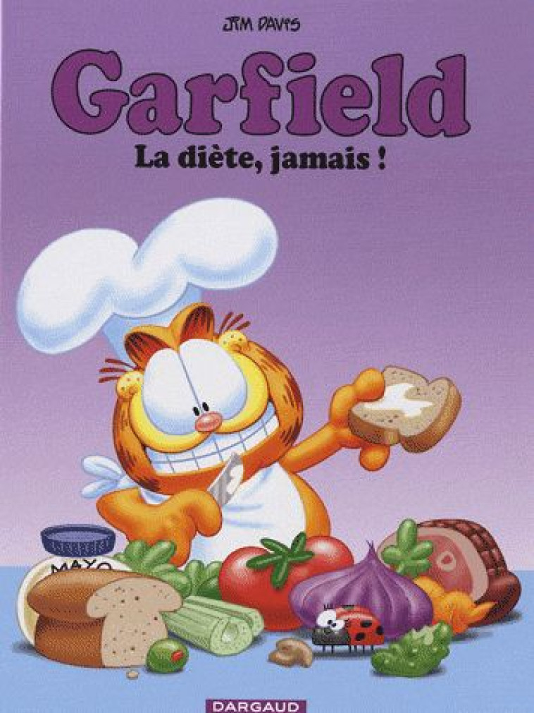 GARFIELD T07 LA DIETE, JAMAIS ! - DAVIS JIM - DARGAUD