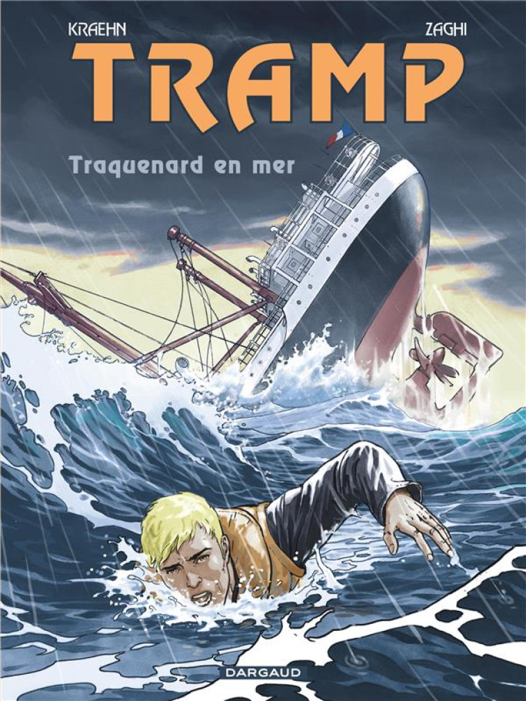 TRAMP T12 TRAQUENARD EN MER - KRAEHN JEAN-CHARLES - DARGAUD