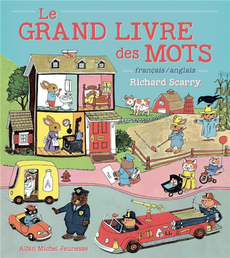 LE GRAND LIVRE DES MOTS - FRANCAIS / ANGLAIS - SCARRY RICHARD - NC