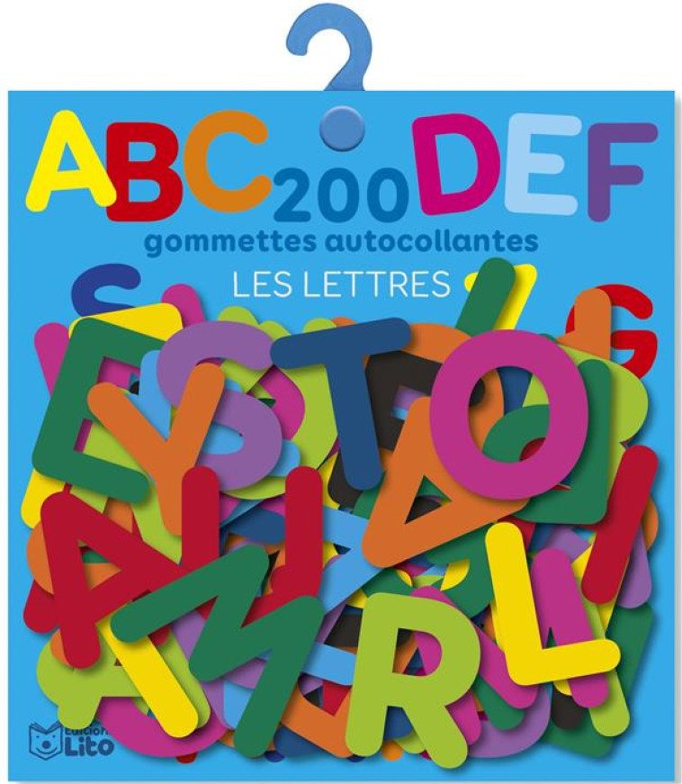 200 GOMMETTES LES LETTRES - KAORI SOUVIGNET - NC