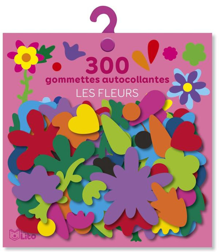 300 GOMMETTES LES FLEURS - KAORI SOUVIGNET - NC