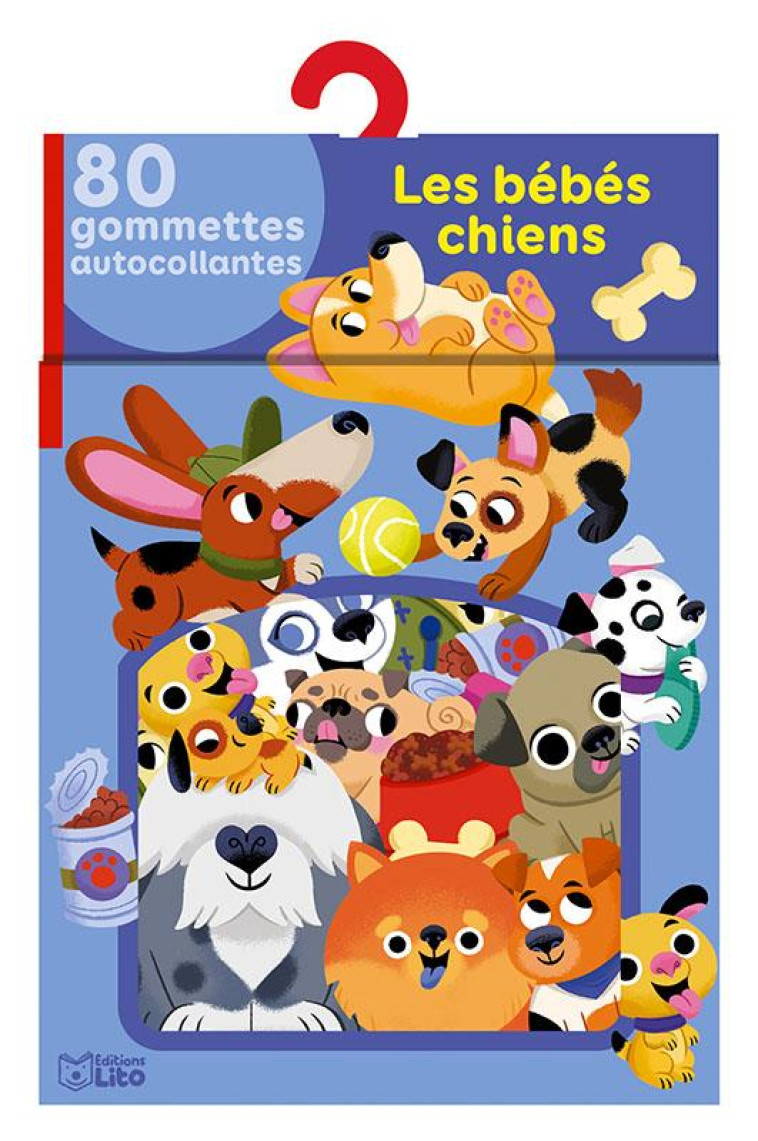 GOMMETTES LES BEBES CHIENS - XXX - NC