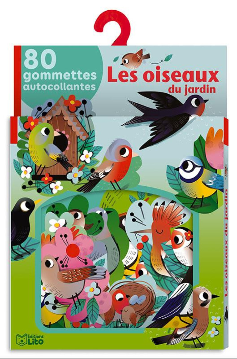 LES OISEAUX DU JARDIN 80 GOMMETTES - XXX - NC