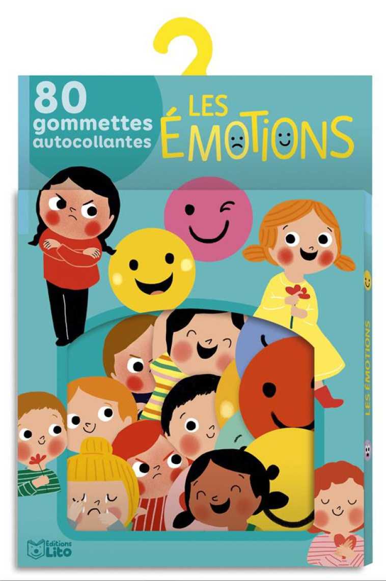 LES EMOTIONS 80 GOMMETTES AUTOCOLLANTES - XXX - NC