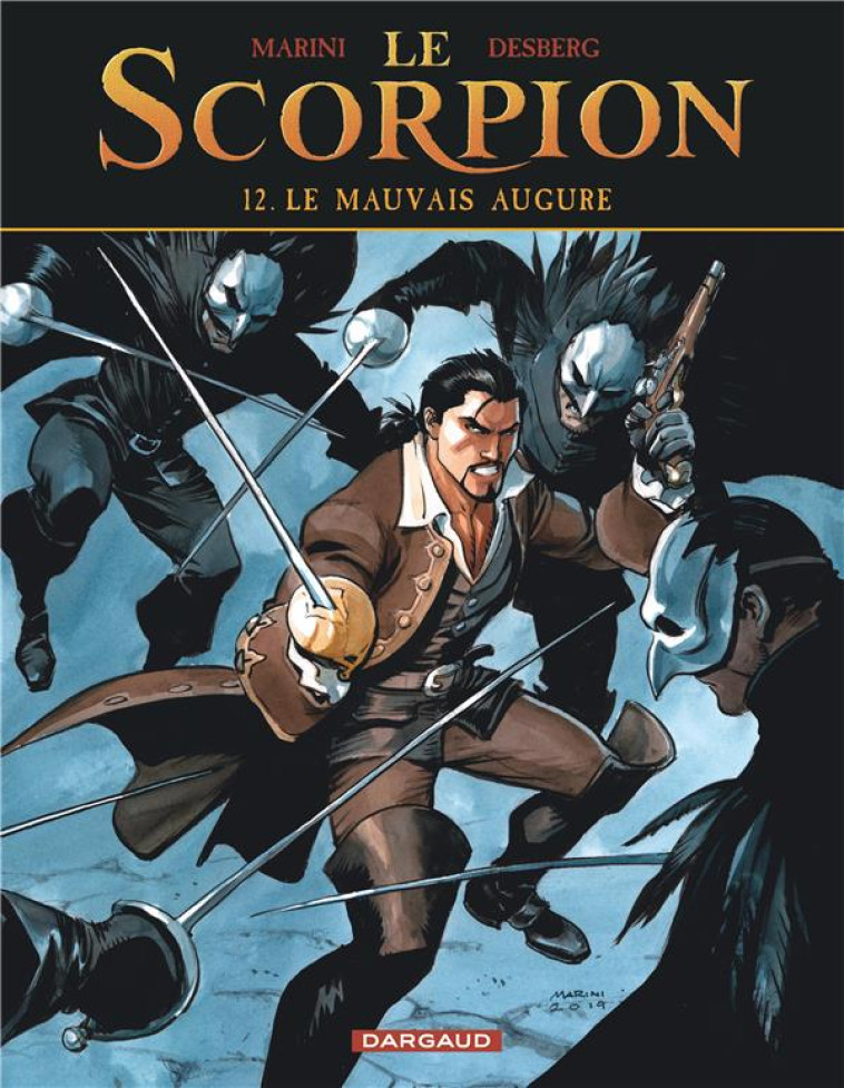 LE SCORPION T12 LE MAUVAIS AUGURE - DESBERG STEPHEN - DARGAUD