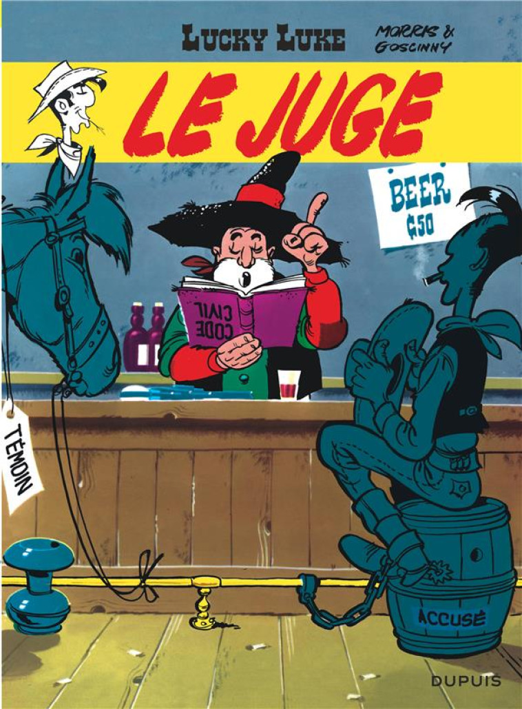 LUCKY LUKE T13 LE JUGE - GOSCINNY/MORRIS - DUPUIS