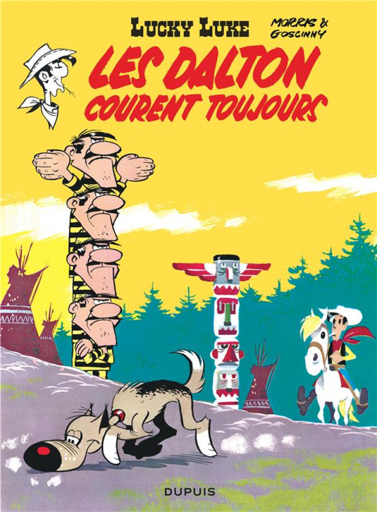 LUCKY LUKE T23 LES DALTON COURENT TOUJOURS - GOSCINNY/MORRIS - DUPUIS