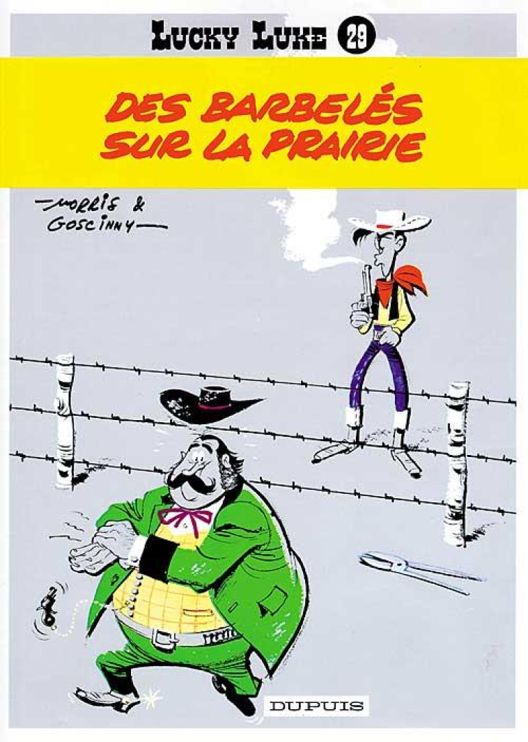 LUCKY LUKE T29 DES BARBELES SUR LA PRAIRIE - GOSCINNY/MORRIS - DUPUIS