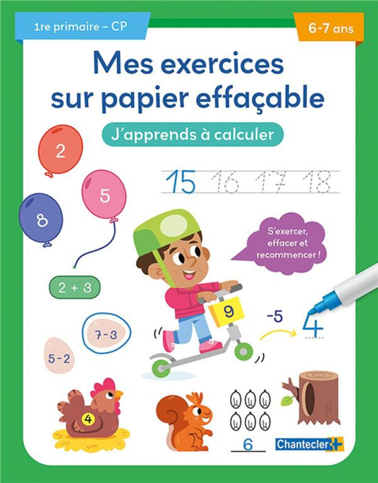 J-APPRENDS A CALCULER 6-7 ANS - COLLECTIF - CHANTECLER