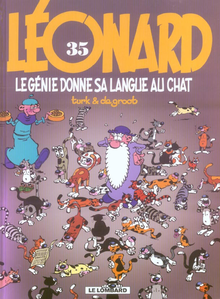 LEONARD T35 GENIE DONNE SA LANGUE AU CHAT - DE GROOT/TURK - LOMBARD