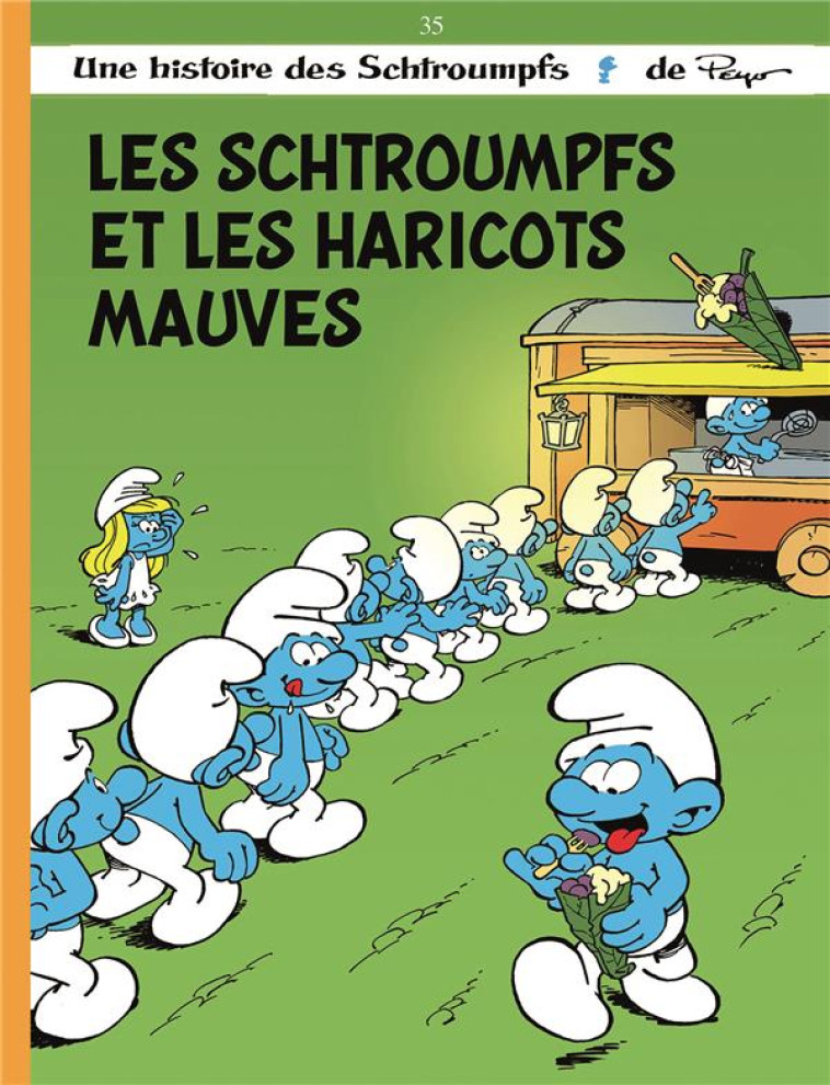 LES SCHTROUMPFS 35 LES SCHTROUMPFS ET LES HARICOTS MAUVES - PEYO/JOST ALAIN - Le Lombard