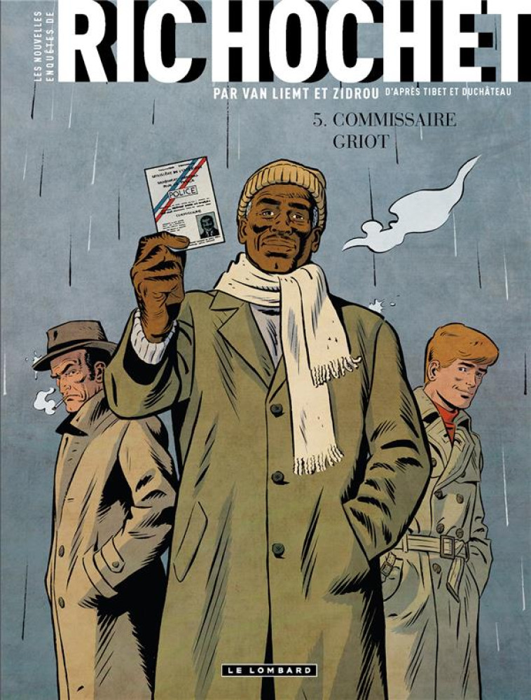 LES NOUVELLES ENQUETES DE RIC HOCHET - TOME 5 - COMMISSAIRE GRIOT - ZIDROU - LOMBARD