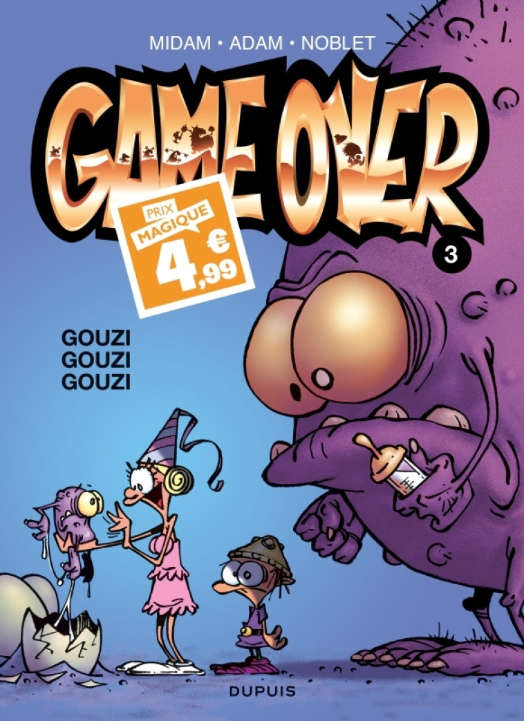 GAME OVER T03 GOUZI GOUZI GOUZI / EDITION SPECIALE (INDISPENSABLES 2024) - MIDAM/NOBLET/ADAM - DUPUIS