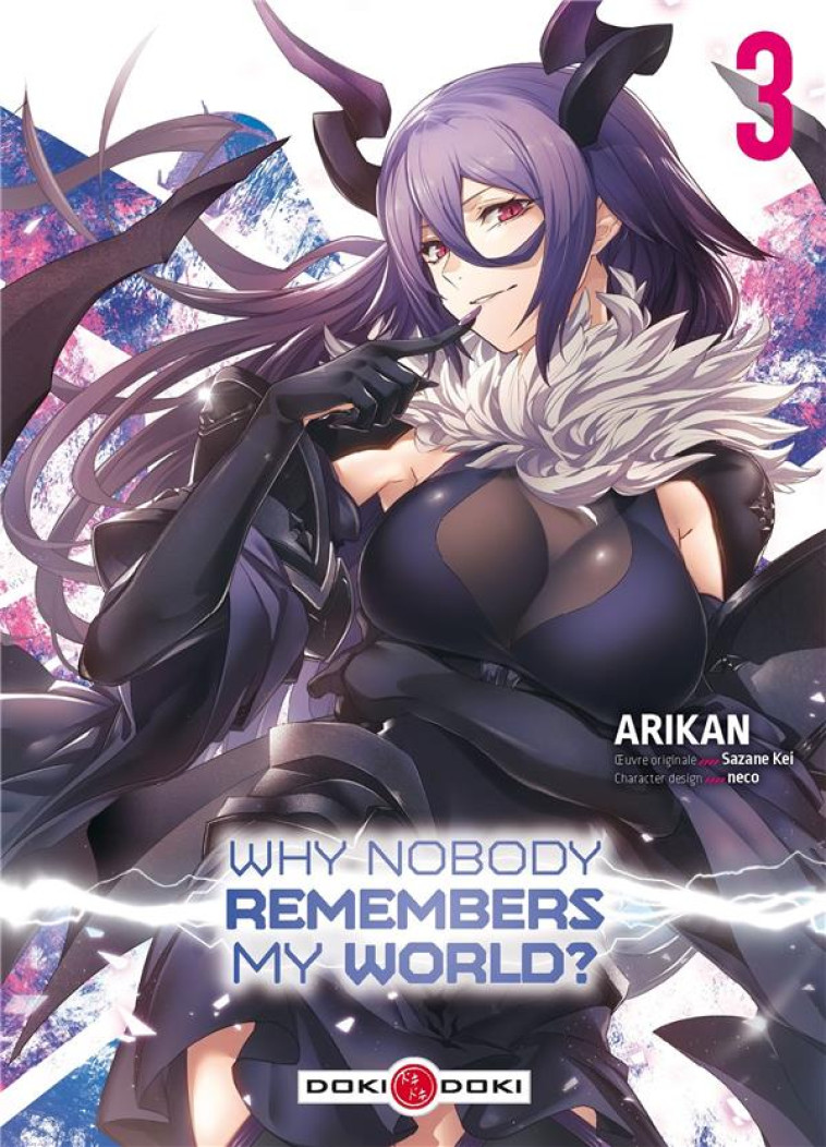 WHY NOBODY REMEMBERS MY WORLD ? - VOL. 03 - SAZANE/ARIKAN - BAMBOO