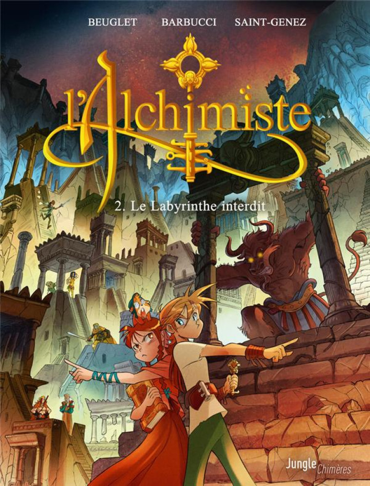 L-ALCHIMISTE T02 LE LABYRINTHE INTERDIT - BEUGLET/SAINT-GENEZ - CASTERMAN