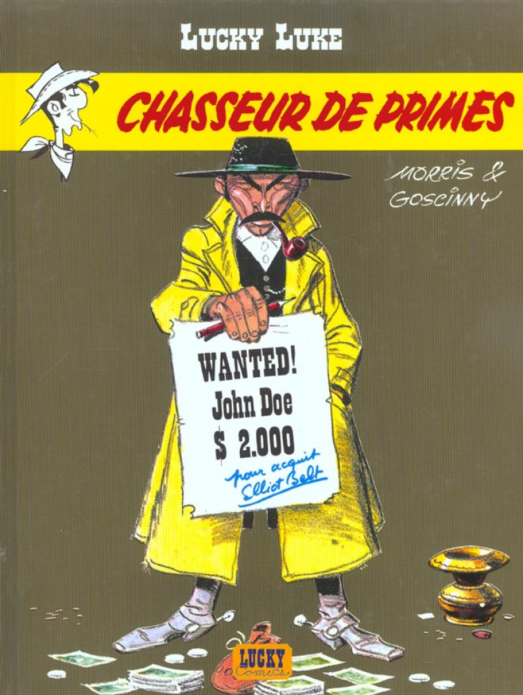 LUCKY LUKE T08 CHASSEUR DE PRIMES - GOSCINNY/MORRIS - LUCKY