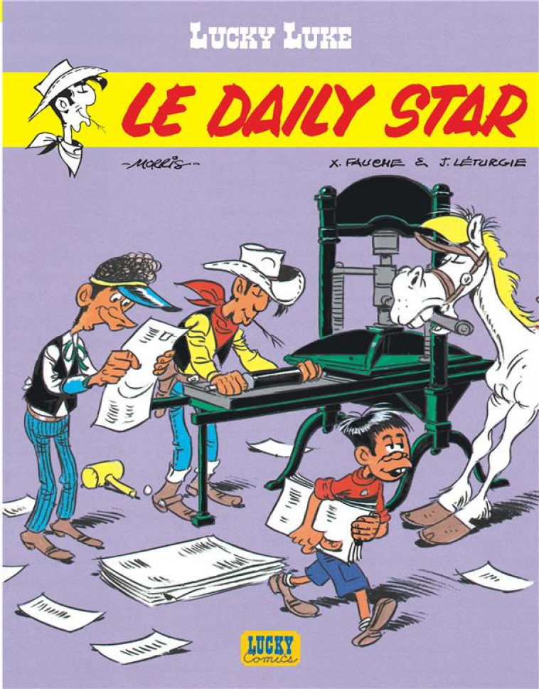 LUCKY LUKE T23 LE DAILY STAR - LETURGIE JEAN/FAUCHE - LUCKY