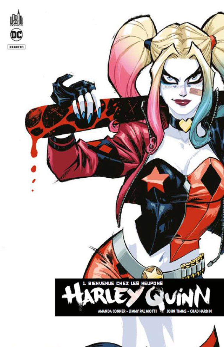 HARLEY QUINN REBIRTH TOME 1 - CONNER AMANDA - URBAN COMICS