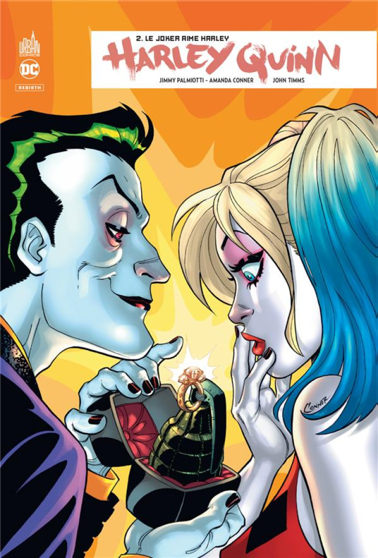 HARLEY QUINN REBIRTH TOME 2 - PALMIOTTI JIMMY - URBAN COMICS