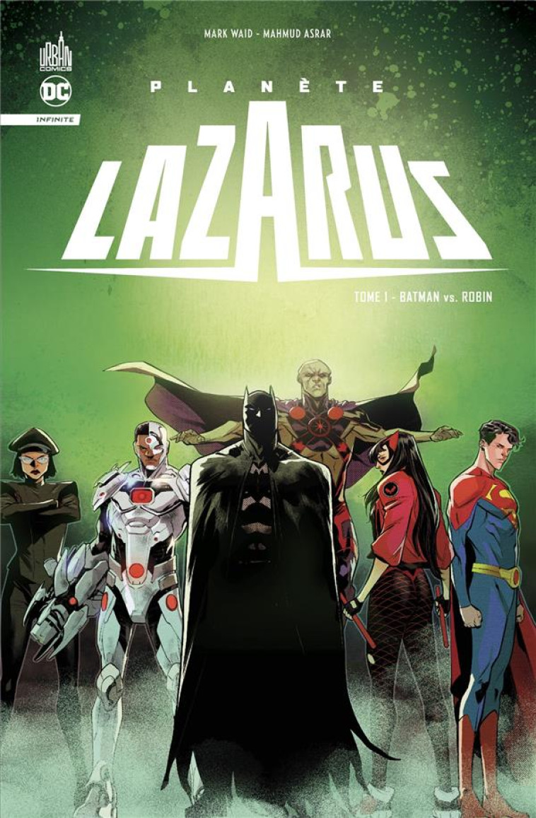 PLANETE LAZARUS T01 BATMAN VS ROBIN - WAID MARK - URBAN COMICS