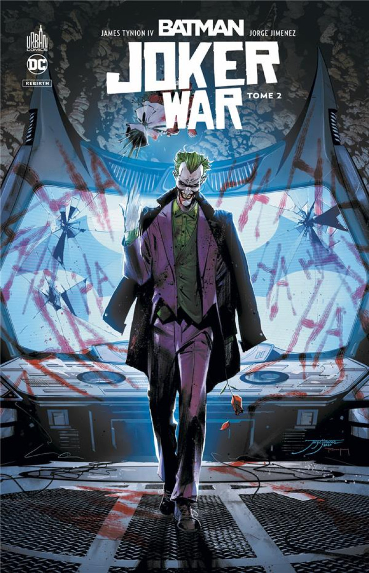 BATMAN JOKER WAR TOME 2 - TYNION IV JAMES - NC