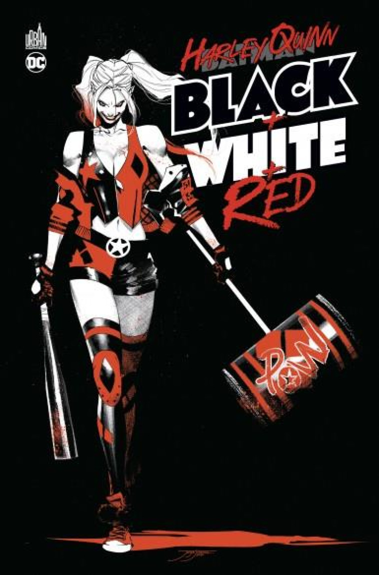 HARLEY QUINN BLACK + WHITE + RED - COLLECTIF - URBAN COMICS