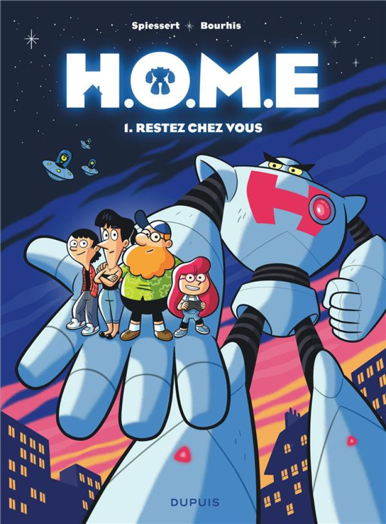 HOME T01 RESTEZ CHEZ VOUS - BOURHIS HERVE - DUPUIS