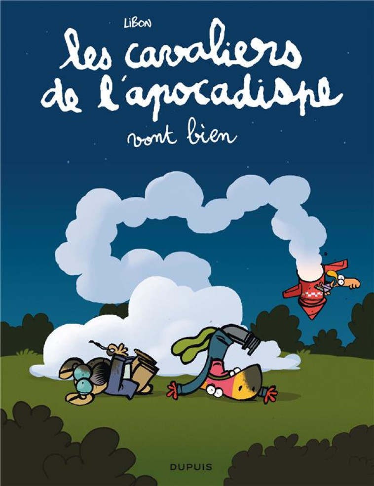 LES CAVALIERS DE L-APOCADISPE - TOME 3 - VO NT BIEN - LIBON - DUPUIS