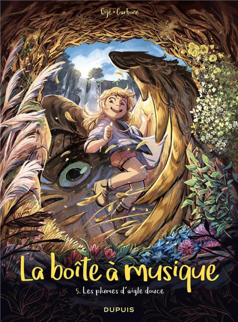 LA BOITE A MUSIQUE T05 LES PLUMES D AIGLE DOUCE - CARBONE/GIJE GIJE - DUPUIS