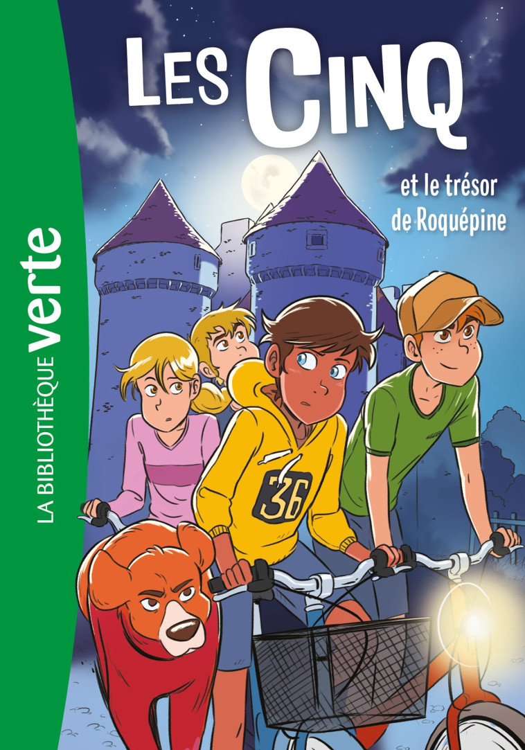 LE CLUB DES CINQ T36 ET LE TRESOR DE ROQUEPINE - Claude Voilier - HACHETTE JEUN.