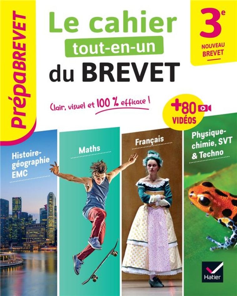 PREPABREVET LE CAHIER TOUT-EN-UN DU BREVET 3E - COLLECTIF - HATIER SCOLAIRE