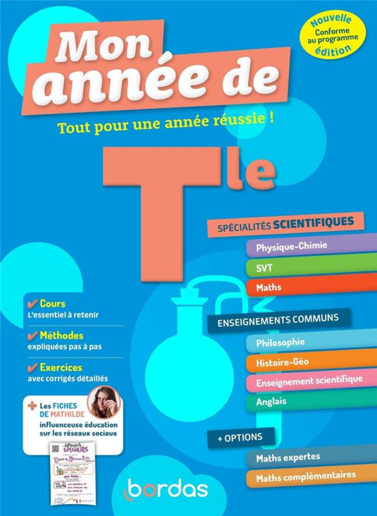 MON ANNEE DE TLE SPECIALITES SCIENTIFIQUES - DUBUS/REGAUD/MSIHID - BORDAS