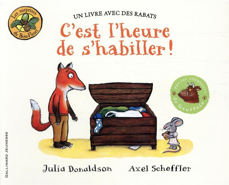 C-EST L-HEURE DE S-HABILLER ! - DONALDSON/SCHEFFLER - GALLIMARD