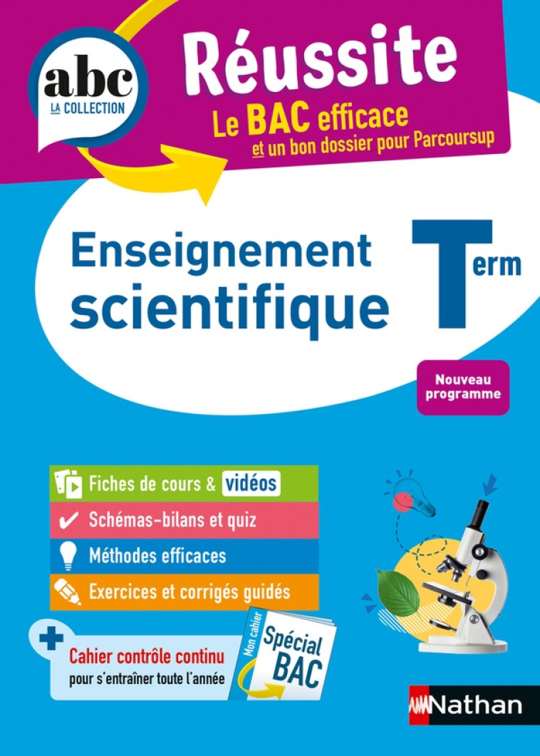 ABC REUSSITE ENSEIGNEMENT SCIENTIFIQUE TERMINALE BAC - MARTEAU-BAZOUNI - CLE INTERNAT