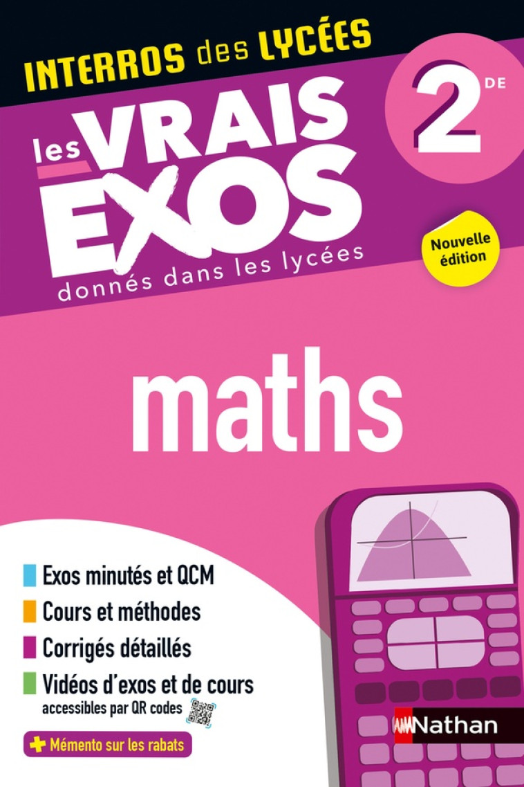 INTERROS DES LYCEES MATHS 2DE - BRAUWERE ERICK DE - CLE INTERNAT