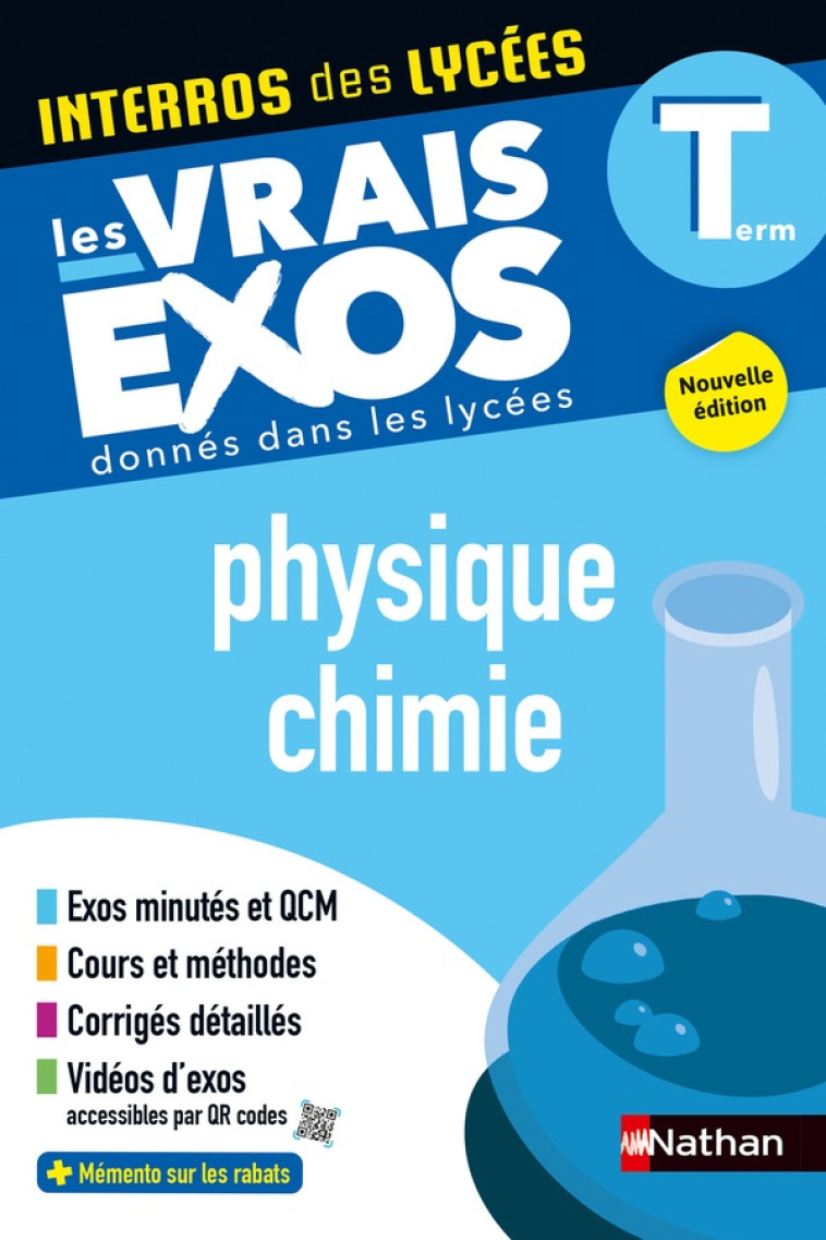 INTERROS DES  LES VRAIS EXOS PHYSIQUE CHIMIE TERM - MASSET/MICHALAK - CLE INTERNAT