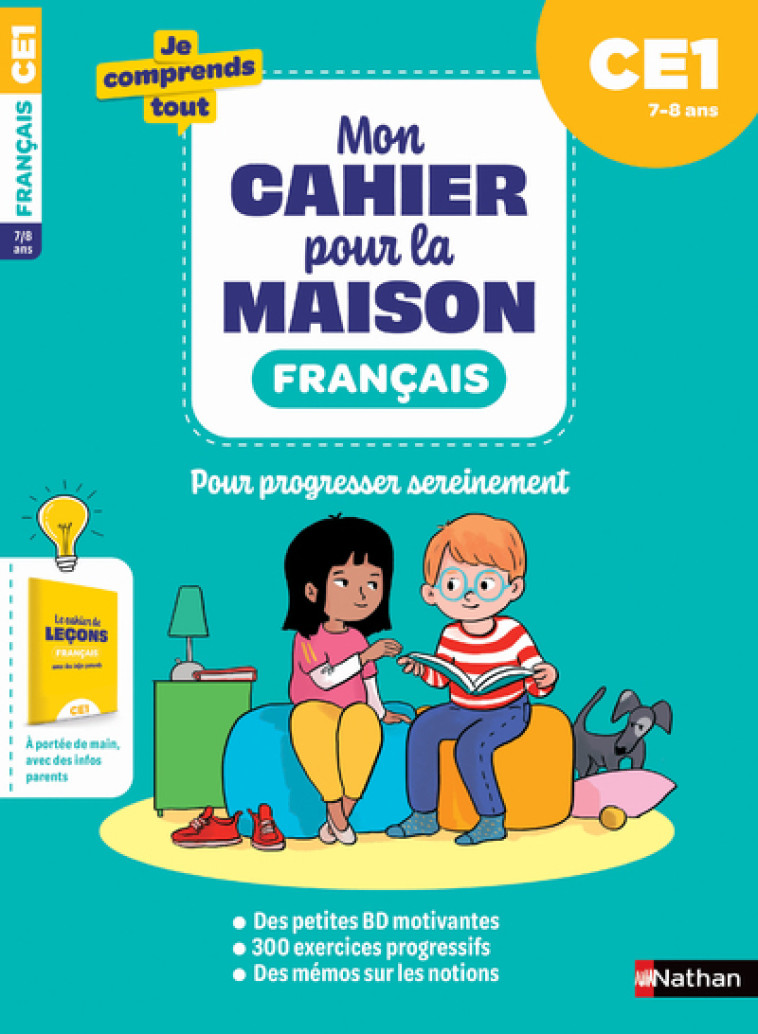 Mon cahier pour la maison - Français CE1 - Petit-Jean Isabelle, Calle Véronique, Ferrandez Candela - NATHAN